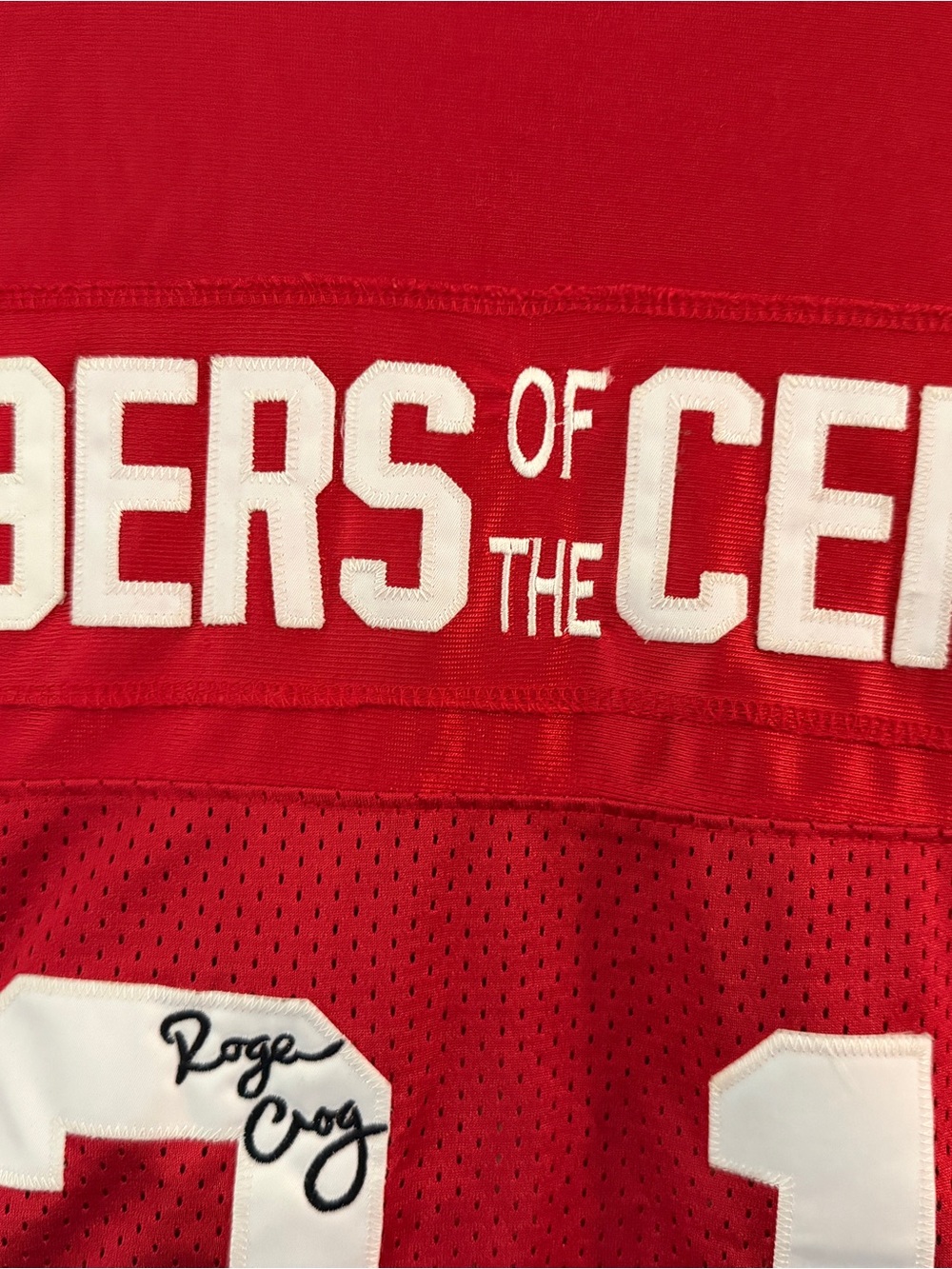 Mitchell & Ness San Francisco 49ers Red and White Jersey size 56 - Picture 7 of 10